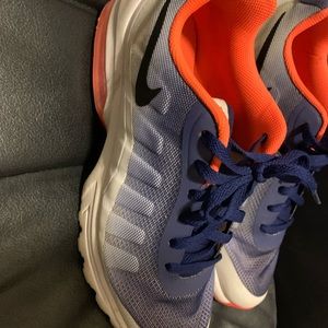 Nike Air Max Blue and Orange Size 9